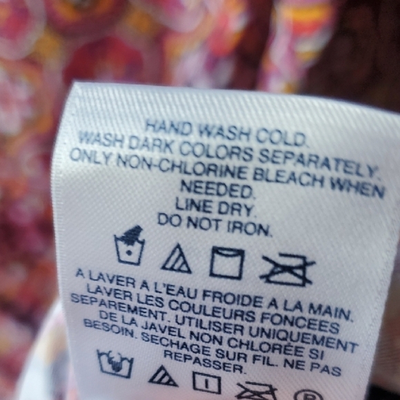 Lands' End Multicolor Long Sleeve Dress - Picture 6 of 10